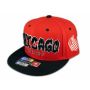 Chicago Snapback Red Black Baseball Adjustable Hat Cap Flat Bill