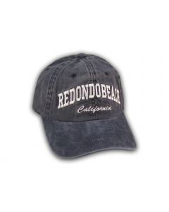Blue Redondo Beach Washed Baseball Cap
