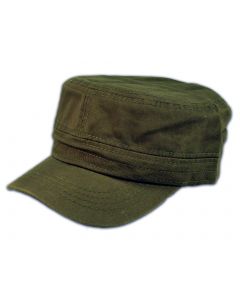 Plain Olive Green Cadet Cap